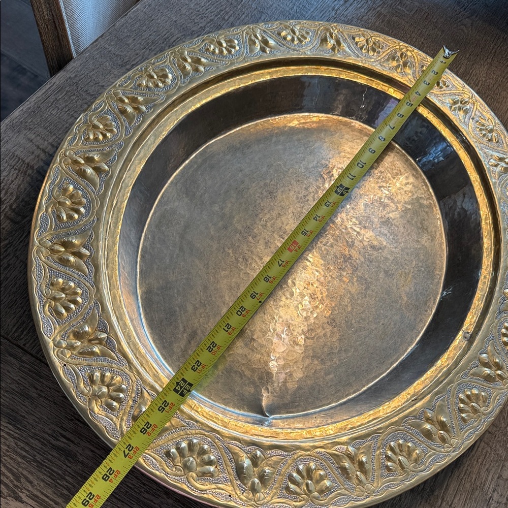 Vintage antique large serving dish - Picture 3 of 17